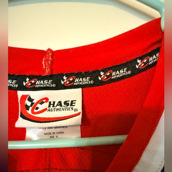 Vintage 90s Chase Authentics NASCAR Jeff Gordon #24 DuPont hockey jersey Sz XL - Picture 4 of 9